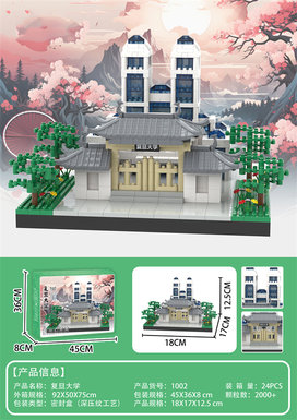Fudan University Building Block Toys Educational Toys