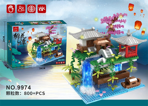 Taohuatan assembled building block toys educational toys
