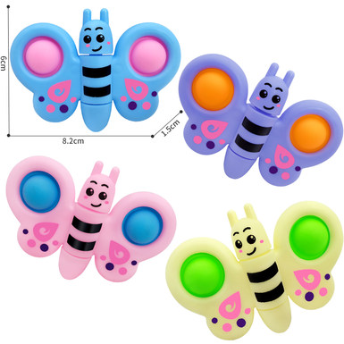 Decompression butterfly gyro puzzle cartoon finger gyro