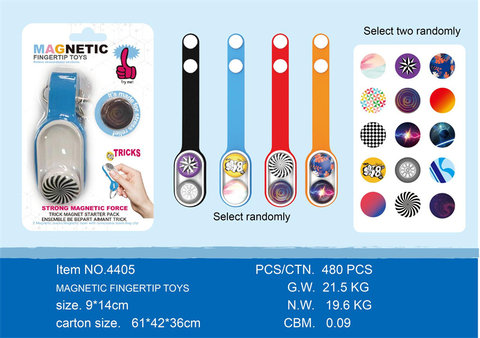 Magnet decompression educational toys