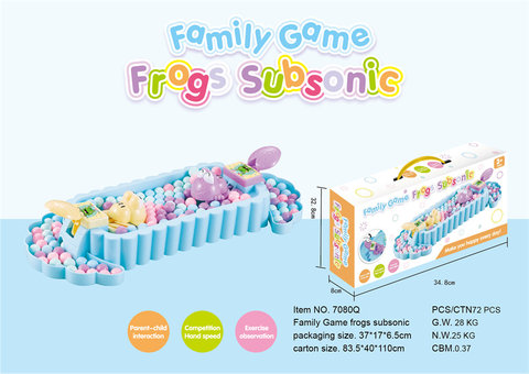 Gluttonous Little Frog Educational Toys Entertainment Games Toys (2-player game)