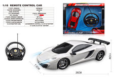 四通1：16迈凯轮12C有座方向盘礼品盒