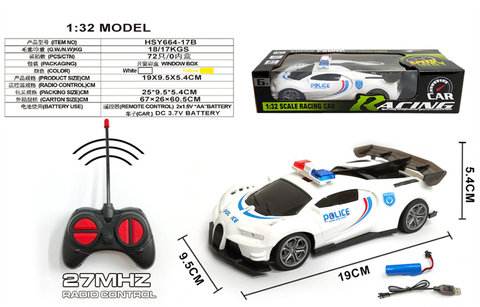 Four way Bugatti police car (including electricity)