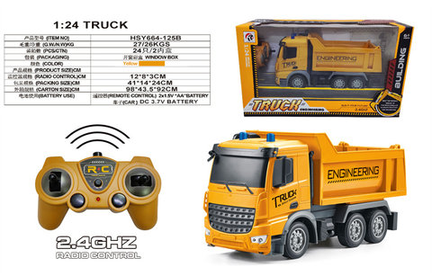1: 24 6-way dump truck