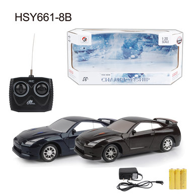 Four way 1:20 Nissan GTR ladder display color bo* (including electricity)