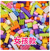 小颗粒积木玩具女孩款