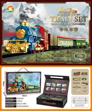 ClassicalSteamElectricRailTrain(ChristmasEdition)