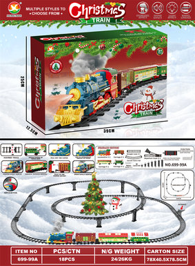 ClassicalSteamElectricRailTrain(ChristmasEdition)