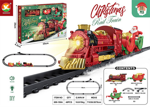 Classical Electric Rail Train (Christmas Edition)