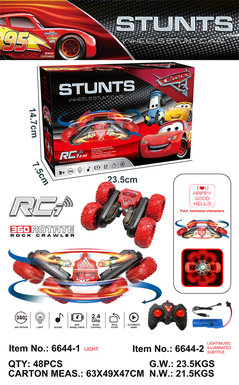 Car Story Butterfly Blooming Subtitles Light Music Remote Control Stunt Car Toys Remote Control Car Toys