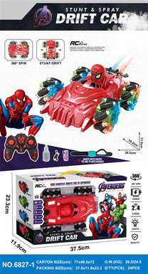 Spider-Man stunt drift side driving remote control car toy