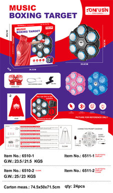 Six-hole boxing machine [Bluetooth monitor with cloak]