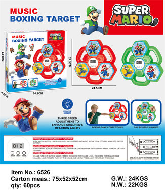 Mario Boxing Machine Games Toys Educational Toys