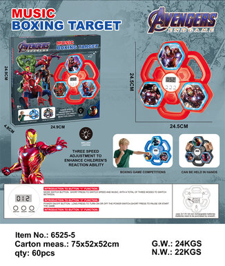 Iron Man Boxing Machine Sports Toys