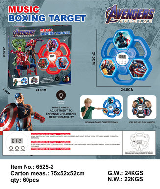 Captain America Boxing Machine Sports Toy