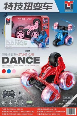 Xinle's remote control stunt twist car toy]