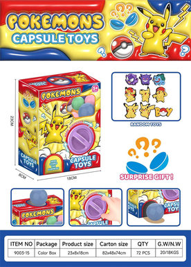 Xinle Small Egg Twisting Machine-Pikachu Surprise Blind Box Toy
