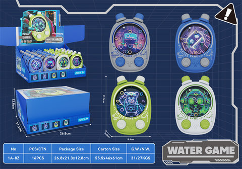 Xinle'erCartoonRobotPatternGameWaterMachine(24PCS/Box)PuzzleWaterMachineToy