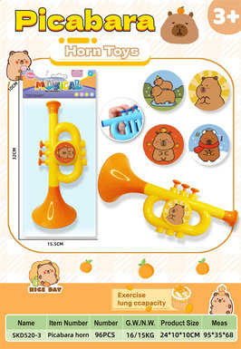 XinleErPikabaraHornInstrumentMicrophoneToy