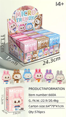 XinleLaBuBuMicroParticleBuildingBlocks/12pcsLegoToys