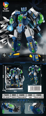 Xinle'sFourSacredBeasts-XuanwuBuildingBlocksLegoBuildingBlocksToys
