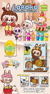 Xinle'erHappyLabuSurpriseTwistingEggMachineSurpriseBoxedToy