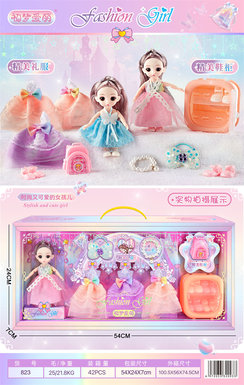 Xinle'er6-inchDollHomeDressingSetDollToy