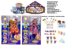 MagicMixies系列10寸12关节实身神奇魔法精灵带7样不同的惊喜配件2款混装