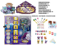 MagicMixies系列10寸12关节实身神奇魔法精灵带7样不同的惊喜配件