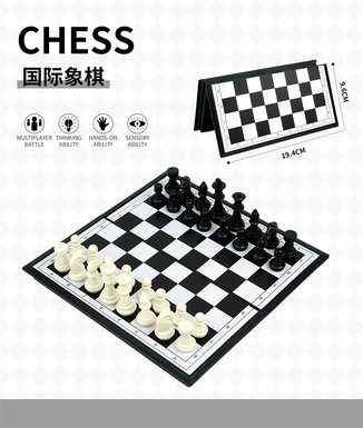PuzzleEarlyEducationPlayingHouseBoardGameMagneticPortableChess