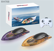 2.4G幻影流水灯遥控船