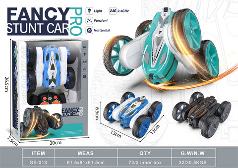 2.4Gdouble-sidedswingarmstuntcar*USB*lighting“