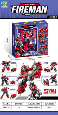 Fiveinonedeformedfirefightinghero