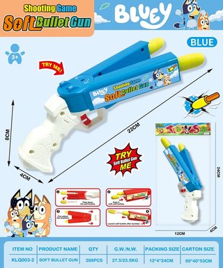 Bruy double-headed soft-bullet gun