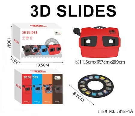 3D movie viewer (red)