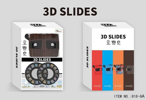 Square viewing machine (wood grain)