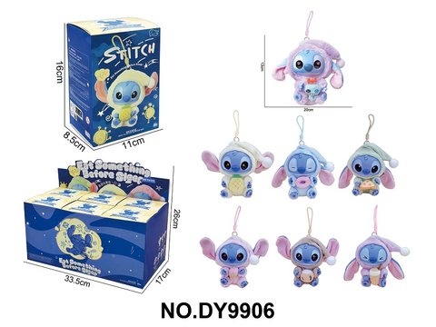 Disney Stitch Plush Toys (Blind Box) 6 pieces/Display Box