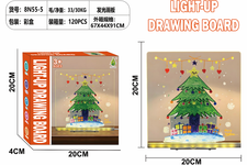 中号发光画板亚克力荧光画板-圣诞树