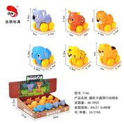 搪胶卡通滑行动物车