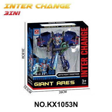 Tractor deformation robot