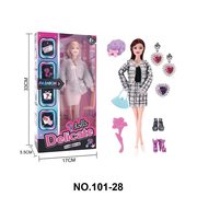 时尚过家家女孩玩具-11寸关节芭比盲盒