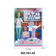 时尚过家家女孩玩具-医生娃娃