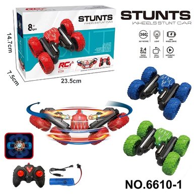 2.4G Butterfly Blossom Remote Control Stunt Car with Lights