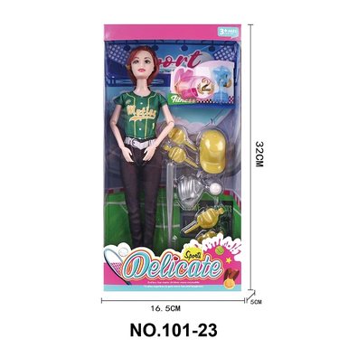 Fashionable Playhouse Girl Toy -11 inch Barbie Outdoor Theme
