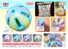 4CM七彩铃铛球(100个/袋)