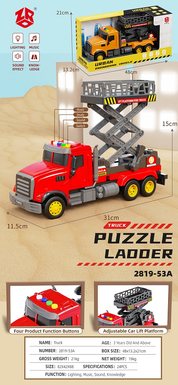 Inertial ladder truck