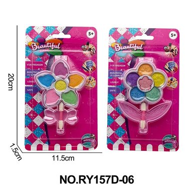 Two mixed flower designs