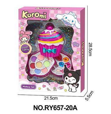 Cake 2-layer makeup combination