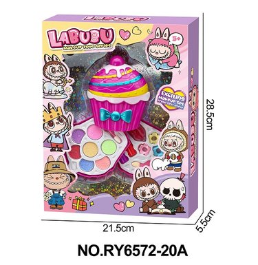 Cake 2-layer makeup combination