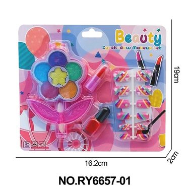 Plum blossom nail combination